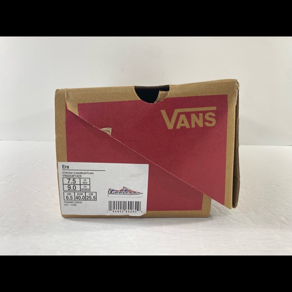 Vans Era Checkerboard Cube Sneakers - Picture 5 of 6